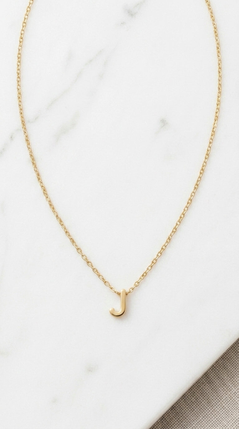 Petite Initial Necklace