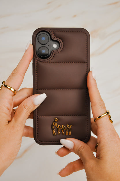 Case Puff Brown - Customizable