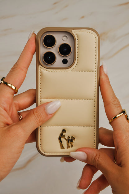 Case Puff Beige - Customizable