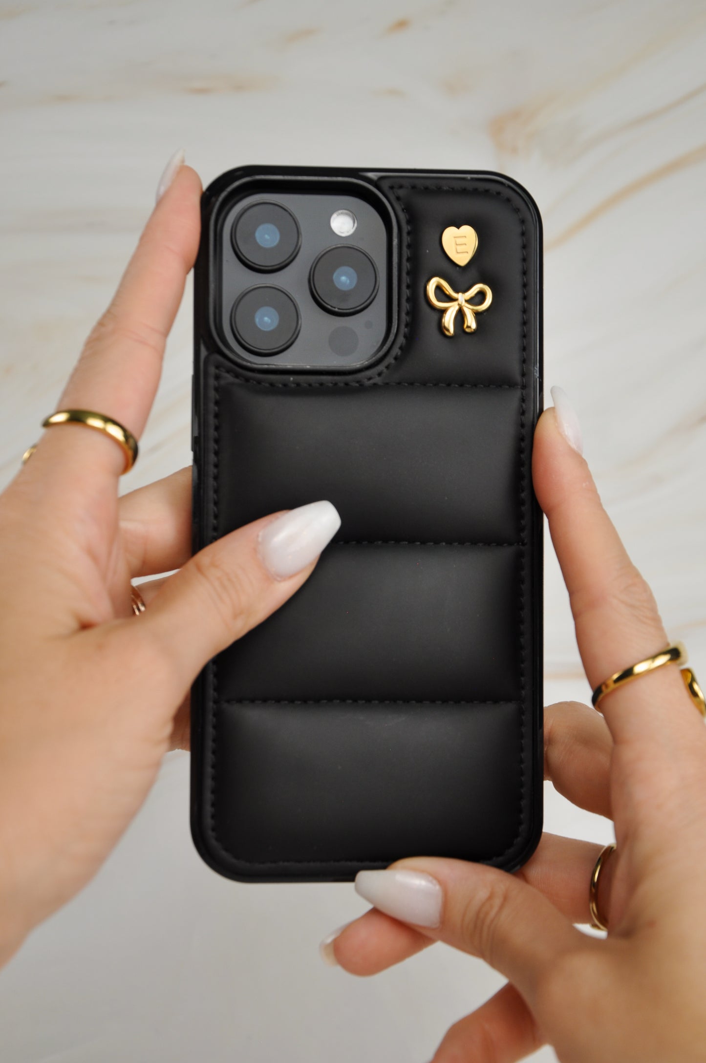 Case Puff Black - Customizable