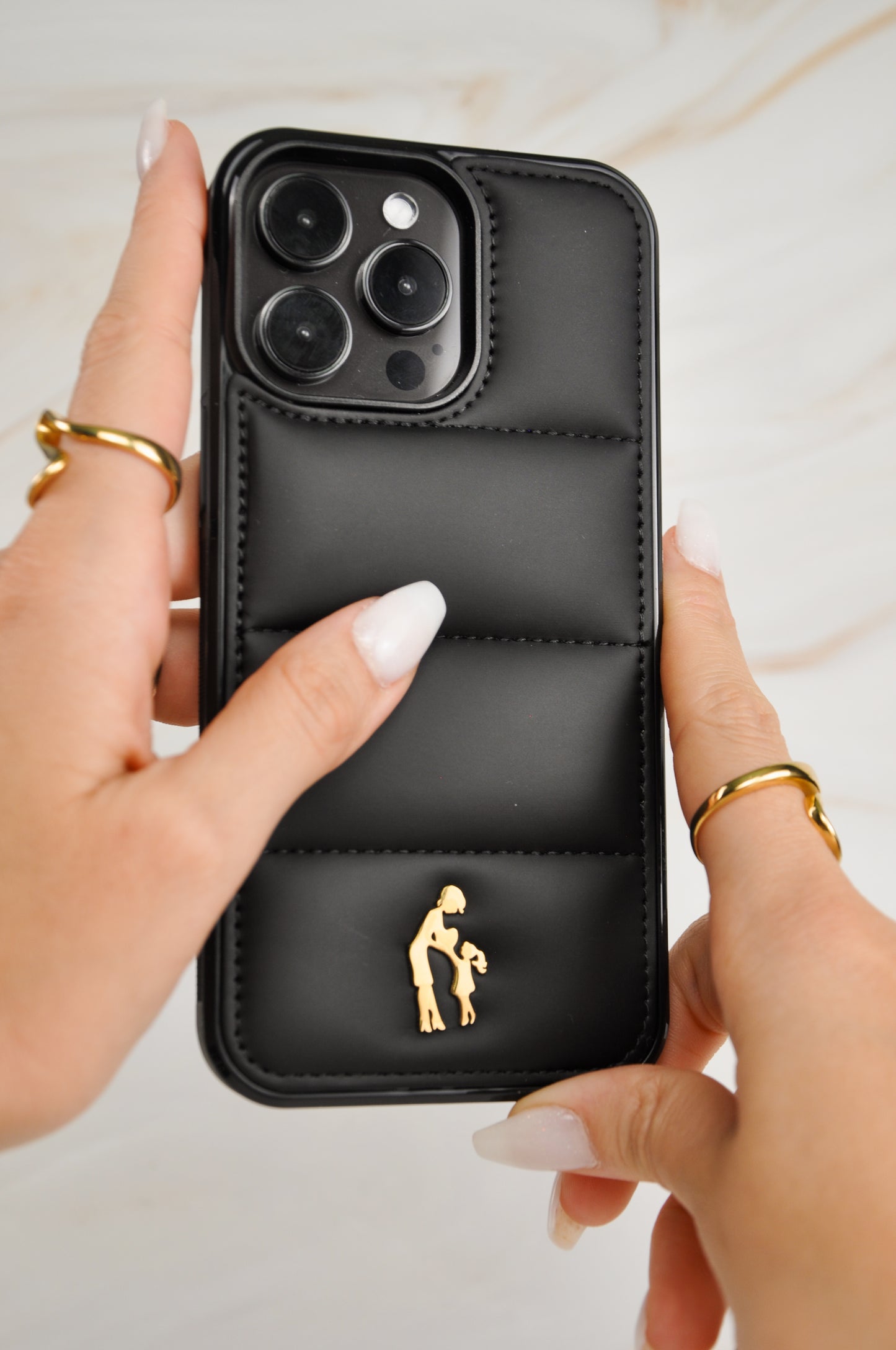 Case Puff Black - Customizable