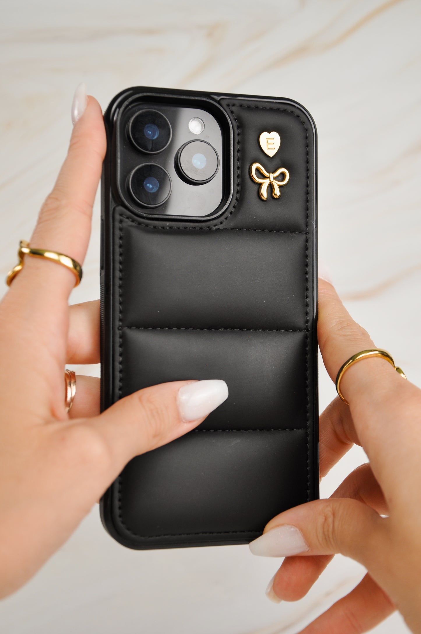 Case Puff Black - Customizable