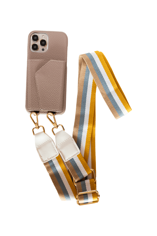 Phone Crossbody Strap Yellow